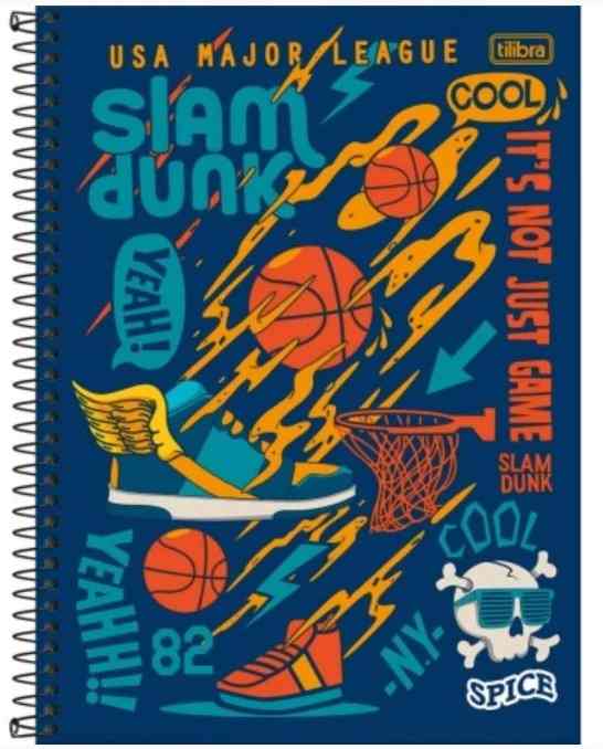 CADERNO 10X1 SPICE MASCULINO 